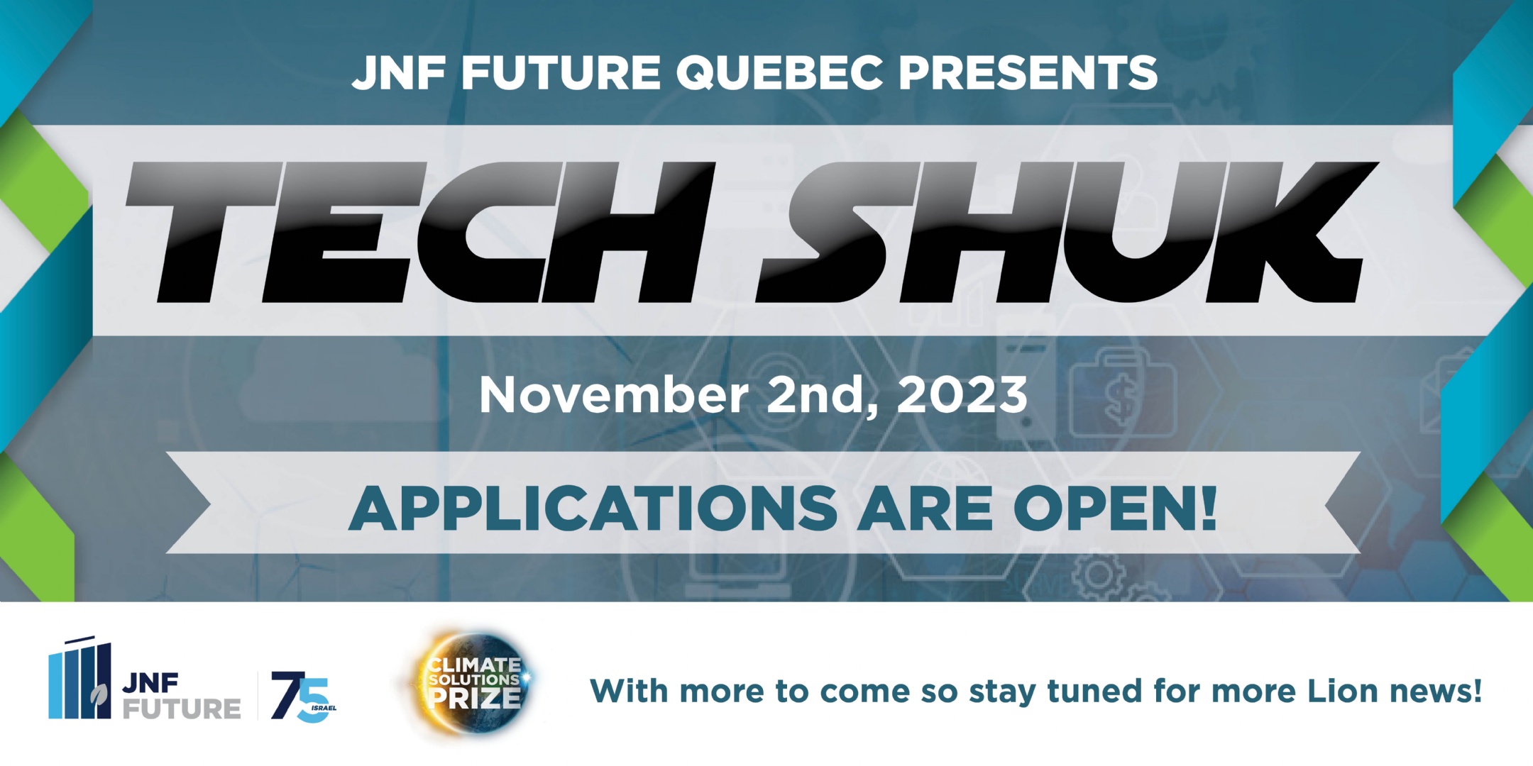 Tech Shuk 2023 Applications Are Open! Tech Shuk 2023 Applications Are Open!